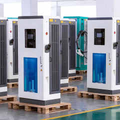DC EV Charger 30-120kW CCS2/Chademo Fast Charging Station for Electric Vehicles Hongjiali