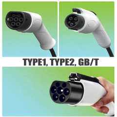 11kW Wall-Mounted AC EV Charger Station Type 2 with Screen Display for Commercial EV Charging hongjiali