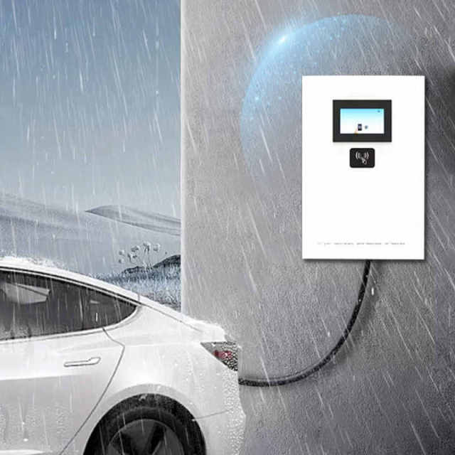 Factory Price Customized Wall Mounted GBT CCS2 CHAdeMO EV Charger DC Fast Charging Station 20kW 30kW for Electric Vehicles Hongjiali