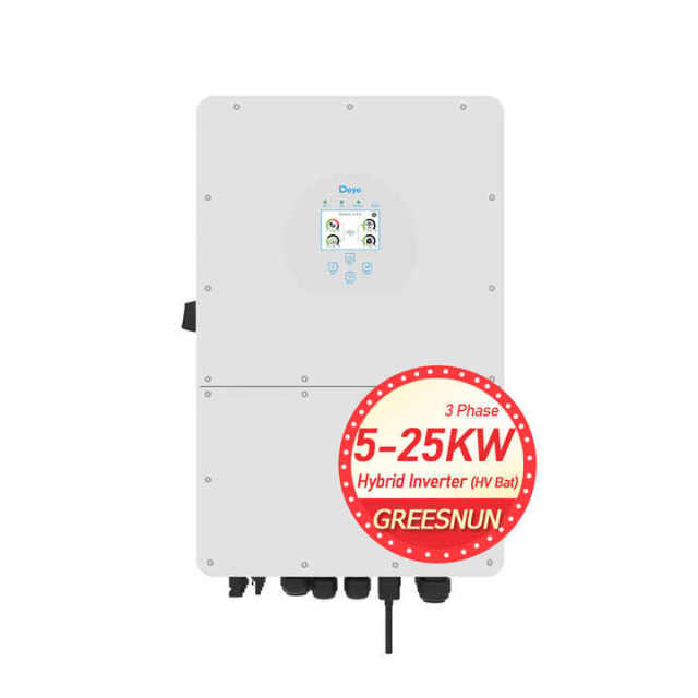 Deye High Efficiency Three Phase Solar Hybrid Inverter SUN-5k/6k/8k-SG01HP3-EU-AM2 Solar Inverter EU Stock