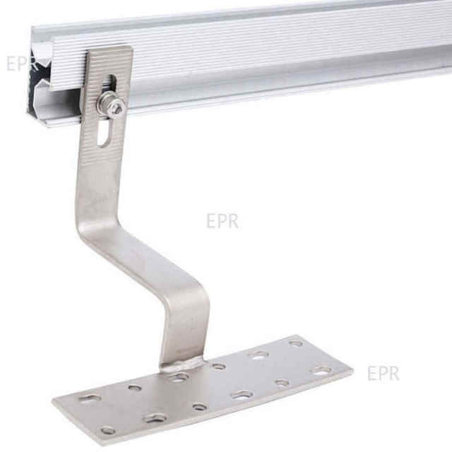 Aluminium Solar Panels Plain and Standing Slate Roof Hook for Solar Mounting System EmperySolar