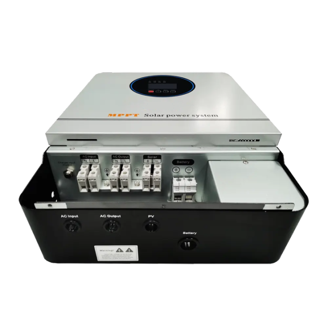 Low Frequency Single Phase Inverter 48V 2kW 24V 2000Watt Hybrid Solar Inverter 120V 240V USA 110V/220V with MPPT Controller