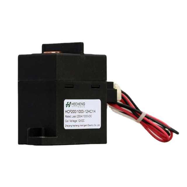 HCF200 HVDC Contactor Relays 1500Vdc 200A High-Voltage Battery Pack BDU PDU Application Hiitio