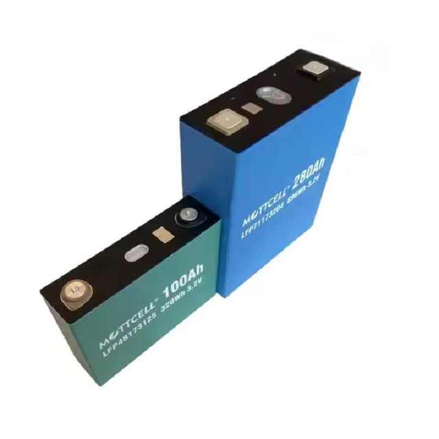 High Power High Capacity 3.2V 206Ah 280Ah Energy Storage Lithium Battery for Outdoor Mobile Power Supply Mottcell