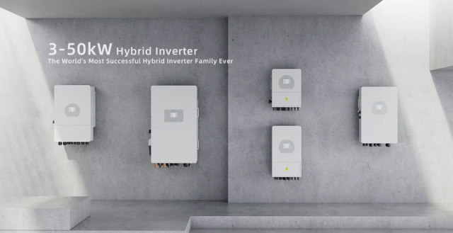 Deye High Efficiency Three Phase Solar Hybrid Inverter SUN-5k/6k/8k-SG01HP3-EU-AM2 Solar Inverter EU Stock