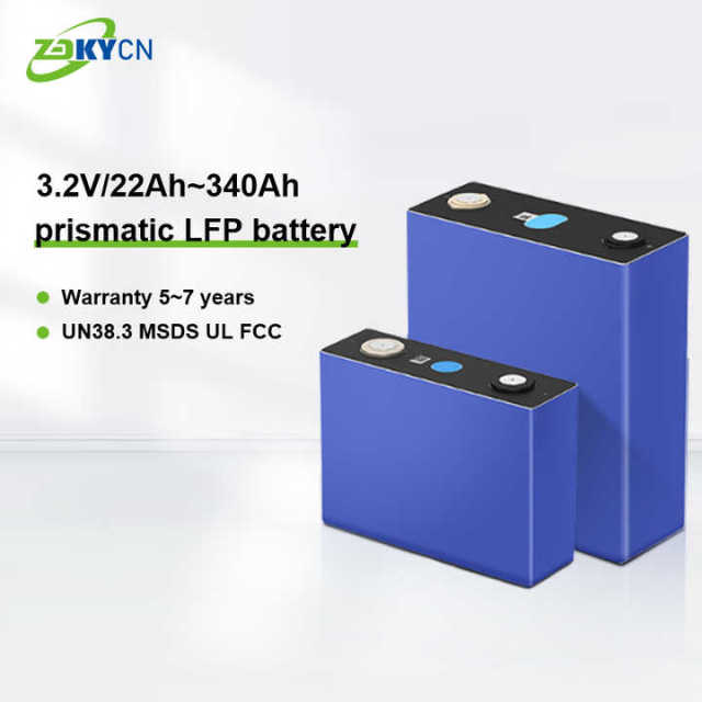 EU Warehouse Stock High-Cycle Grade-A 3.2V Prismatic Lithium Ion Battery Cell 314Ah 340Ah Lifepo4 Energy Storage Cell for Solar Systems and Electric Vehicles