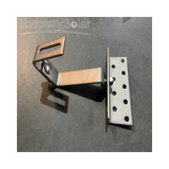 Aluminium Solar Panels Plain and Standing Slate Roof Hook for Solar Mounting System EmperySolar