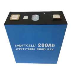 LiFePO4 Battery 3.2V 100Ah 206Ah 280Ah Custom High-Capacity Deep Cycle Energy Storage for Electric Vehicles Solar Power Systems Mottcell