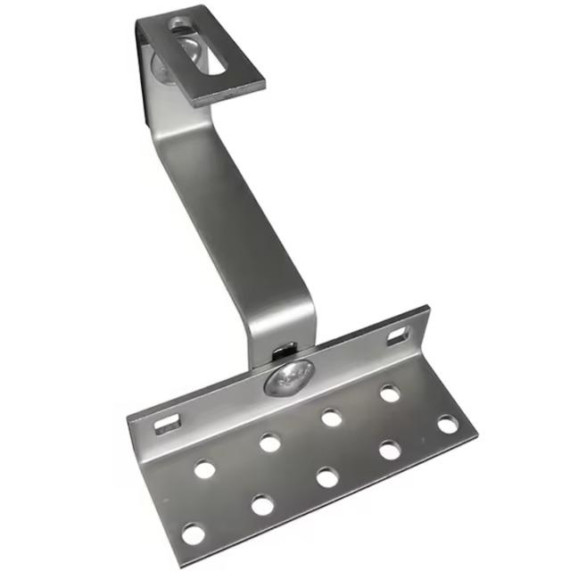 Aluminium Solar Panels Plain and Standing Slate Roof Hook for Solar Mounting System EmperySolar