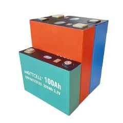 Lithium Iron Phosphate Portable Energy Storage Battery 3.2V 100ah 206ah 280ah 6000 Cycle Life for Solar Power Systems Electric Vehicles Marine Applications Mottcell