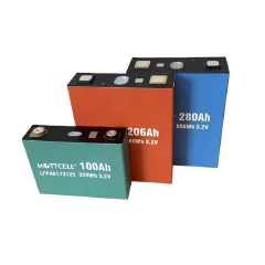 Lithium Iron Phosphate Battery 3.2V 100Ah 206Ah 280Ah Deep Cycle Rechargeable for Solar Energy Storage Systems Electric Vehicles Marine Applications Mottcell
