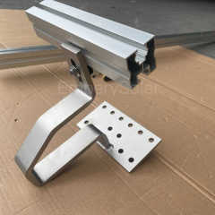 Aluminium Solar Panels Plain and Standing Slate Roof Hook for Solar Mounting System EmperySolar
