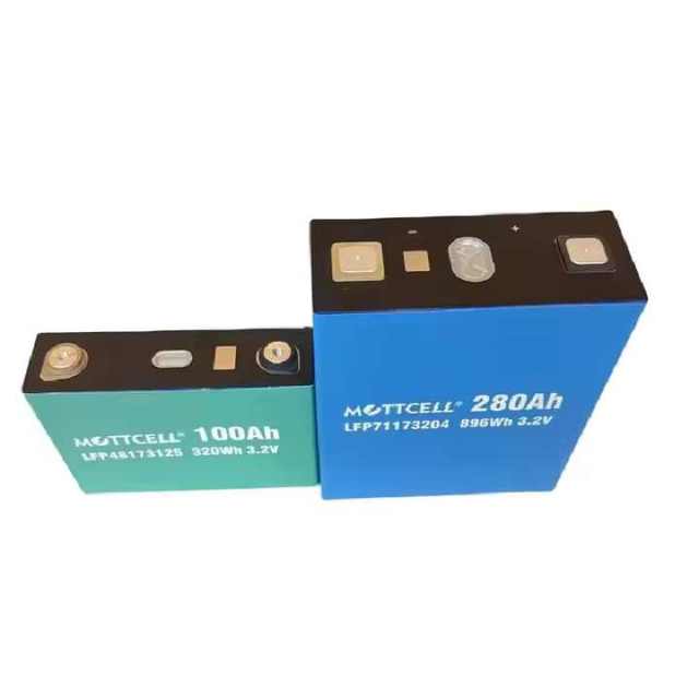 Lithium Iron Phosphate Portable Energy Storage Battery 3.2V 100ah 206ah 280ah 6000 Cycle Life for Solar Power Systems Electric Vehicles Marine Applications Mottcell