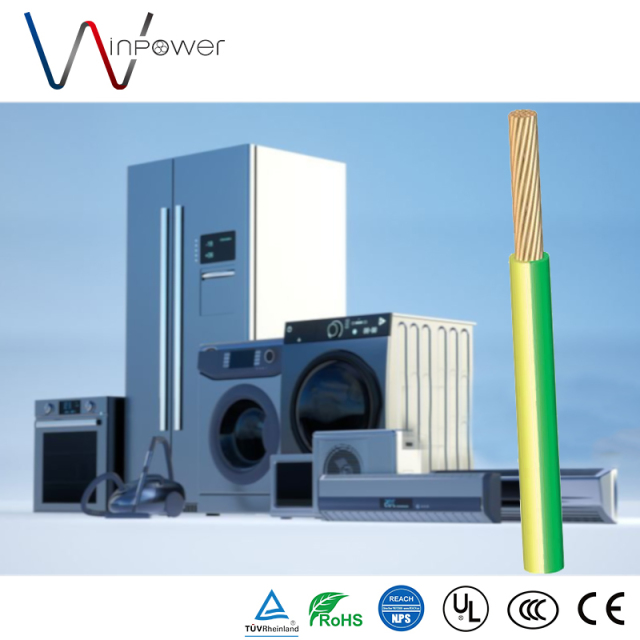 H05V-K Power Cable Flexible PVC Insulated Tinned Copper Conductor for Household Appliances Lighting Systems and Industrial Automation