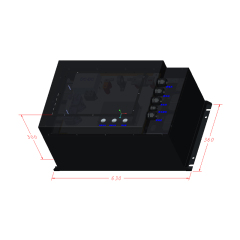 Standard 48V206AH Battery System for Tractor with REMA320A & Anderson 350A Connectors Dejin