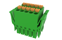 Plug-in Terminal Block Screw Cage Spring PUSH IN Puncture Connection for Energy Storage Battery Systems