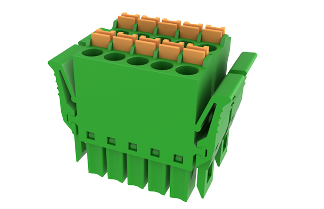Plug-in Terminal Block Screw Cage Spring PUSH IN Puncture Connection for Energy Storage Battery Systems
