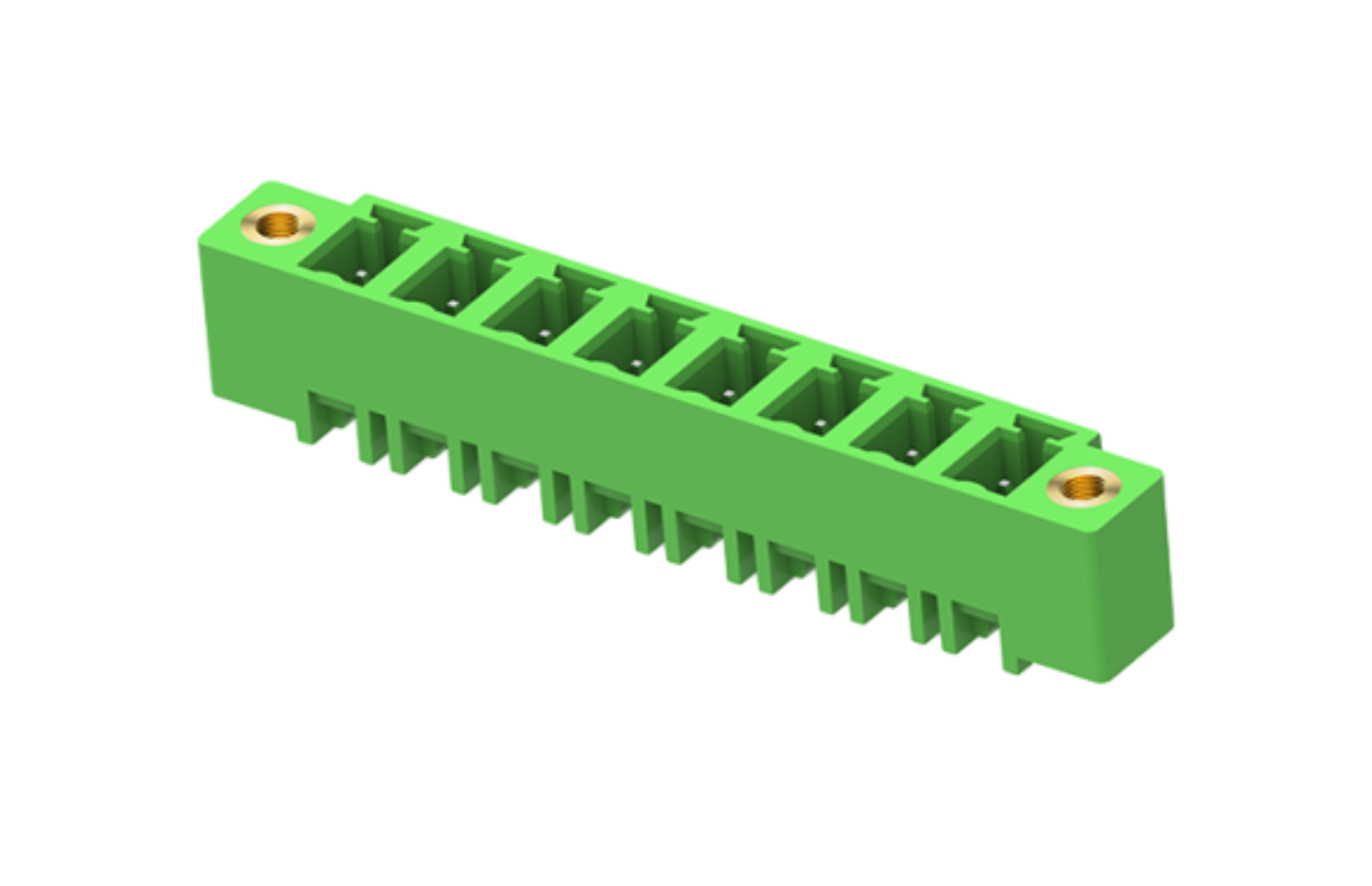 Plug-in Terminal Socket Multi-Angle Wiring Single Double Layer Design for Wave Reflow Soldering in Energy Storage Battery Systems