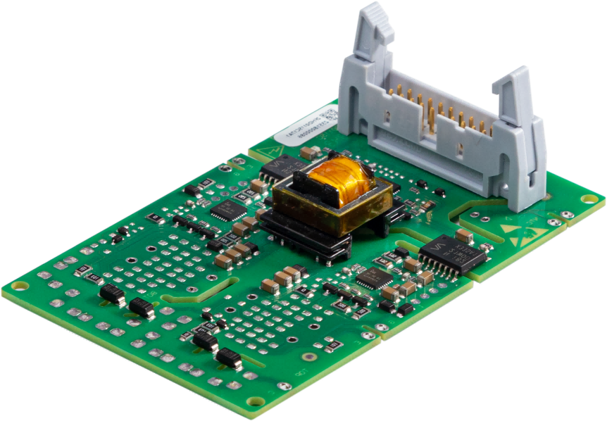 Gate Driver 2FHD0115 Dual-Channel 1700V EconoDUAL IGBT Support 2-Level Topologies Short-Circuit Protection Plug-and-Play