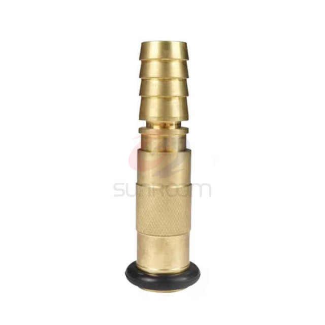 Brass Hose Reel Shut-Off Nozzle Spray Jet Stream Fire Hose Reel Outlet Sunroom/Shuanglong