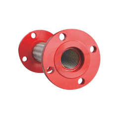 High Pressure FM Approved Braided Stainless Steel Forging Weld Flange Firefighting Equipment Accessories for Training Foam Systems Sunroom/Shuanglong