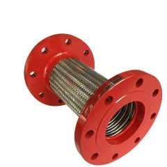 High Pressure FM Approved Braided Stainless Steel Forging Weld Flange Firefighting Equipment Accessories for Training Foam Systems Sunroom/Shuanglong