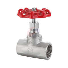 Stainless Steel Screwed Globe Valve SS304/SS316 Female Thread Flow Regulation for Firefighting Pipelines