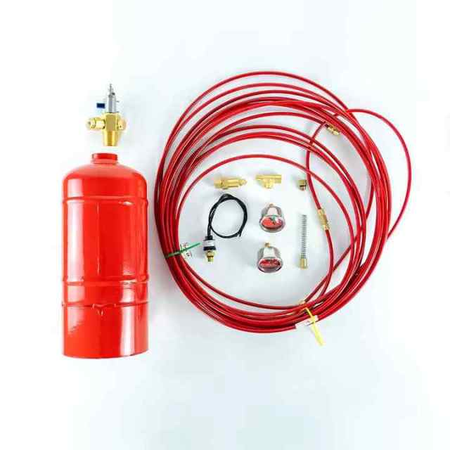 FM200/CO2 Fire Tube Suppression System High Quality China Factory Direct High Efficiency Easy to Use Fire Extinguisher for Industrial Safety Reliable