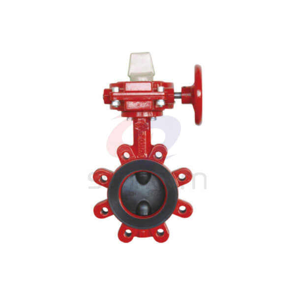 Cast Steel British Lug Butterfly Valve Gear Actuator for Firefighting Systems Sunroom/Shuanglong