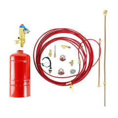 FM200/CO2 Fire Tube Suppression System High Quality China Factory Direct High Efficiency Easy to Use Fire Extinguisher for Industrial Safety Reliable