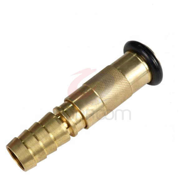 Brass Hose Reel Shut-Off Nozzle Spray Jet Stream Fire Hose Reel Outlet Sunroom/Shuanglong