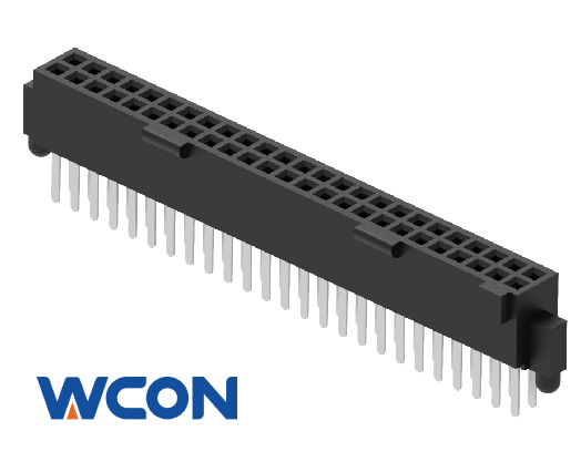 Board To Board Connector Vertical DIP Dual Row Gold Plating with Welding Post for Battery Energy Storage Systems