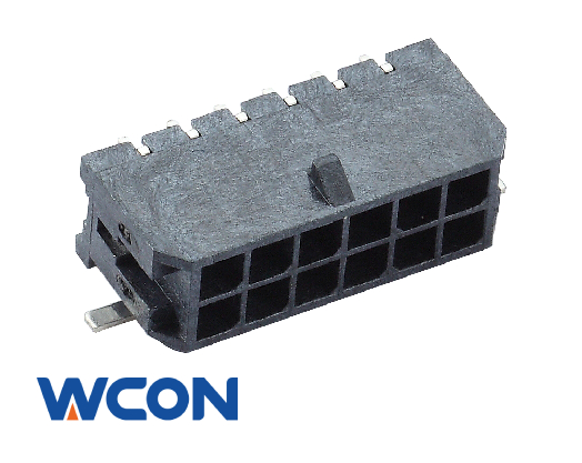 Wire To Board Connector R/A SMT Surface Mount Double Row 250V 5A -40°C to +105°C for Energy Storage & Battery Systems