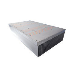 Heat Pipe IGBT Radiator Aluminum Alloy Air Cooling/ Self Cooling High-Power Heat Dissipation for Light Rail Subway High-Speed Train