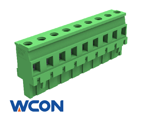 PF750-BXXASMN1(N) 7.50mm Pitch Female Single Row Pluggable Terminal Blocks Horizontal Forward Incoming for Energy Storage Systems