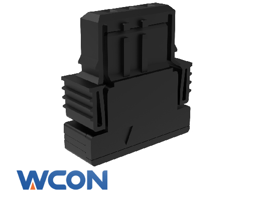 2.54mm Pitch Socket Single Row Housing With TPA for High Voltage Battery Systems