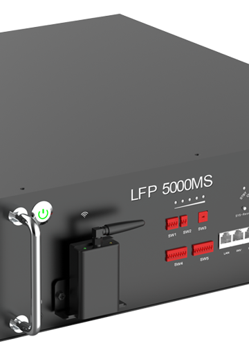LFP 5000MS LiFePO4 Battery 51.2V 5.1kWh for Residential Energy Storage Systems