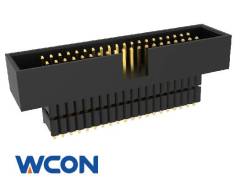 Box Header Connector 1.27*2.54mm Pitch 5.90mm Height Vertical Through Hole for Battery & Energy Storage Systems