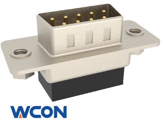 D-SUB Connector Male Dual Row Crimp Type Gold or Tin over Nickel for Battery and Energy Storage Systems