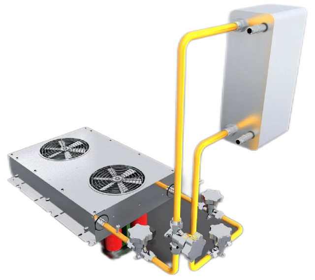 Liquid Cool Thermosiphon Two-Phase Heat Dissipation System for IGBT in Renewable Energy Applications