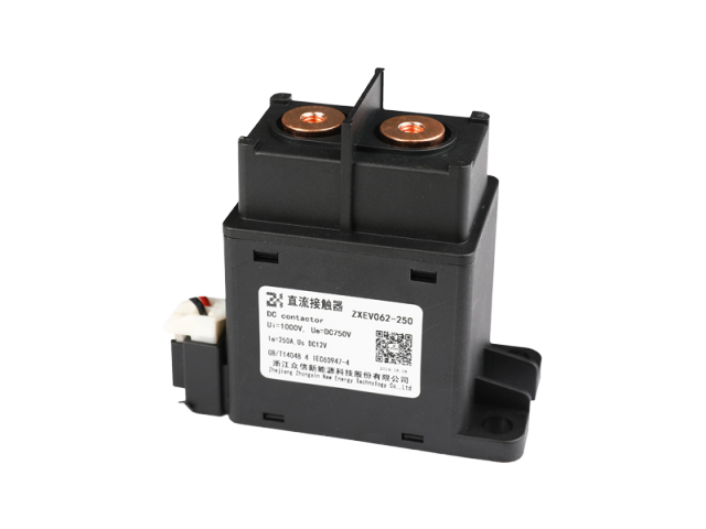 ZXEV062-250A 750VDC Ceramic High Voltage DC Relay Explosion-Proof Fast Switching for EV Charging & Energy Storage Systems