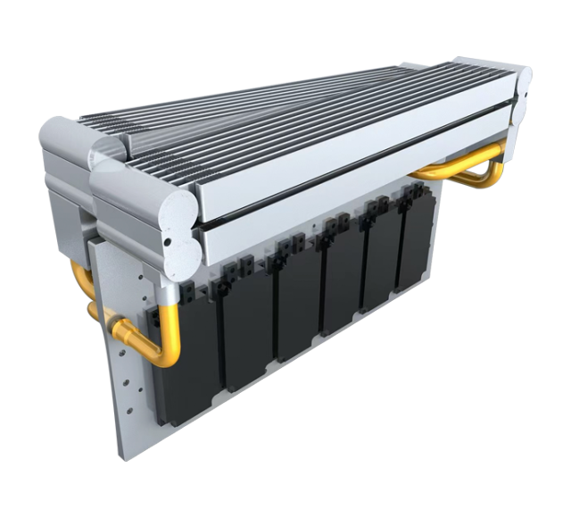 Air Cool Thermo Siphon Two-Phase Heat Transfer System for IGBT Photovoltaic Wind Power Cooling