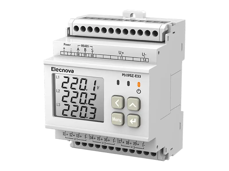 DC Multi-circuit Power Meter High-Precision Energy Monitoring for Solar Storage Systems Elecnova