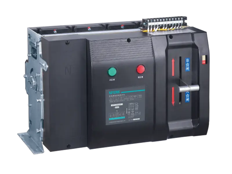 Q Series Automatic Transfer Switch SFP1-3200Q Fast Conversion High Reliability Low Energy Consumption Electrical Power Control NA Type Compact Structure Intelligent Controller Integrated Elecnova Power