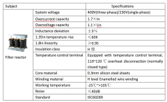 SLG Series Harmonic Mitigation Reactive Compensation Component Power Quality Improvement for Electrical Systems Elecnova