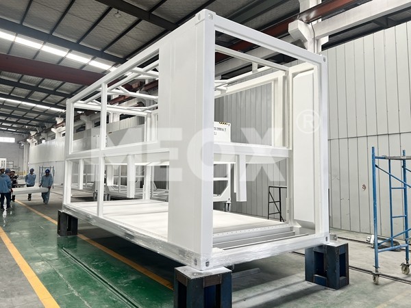 Cooling Container for Bitcoin Mining Liquid Cooled Air Cooled 1200kW Heat Dissipation Stainless Steel 304 Heat Exchange Tube