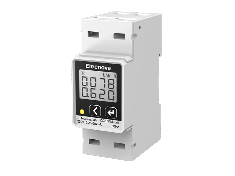 DDS(F) 1946 AC Single-Phase Energy Meter DIN-Rail Mounted for EV Charger Elecnova Power