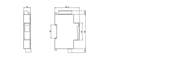 Digital Input Measuring Module 3-Channel Switching Value Input Measurement for Energy Storage Systems