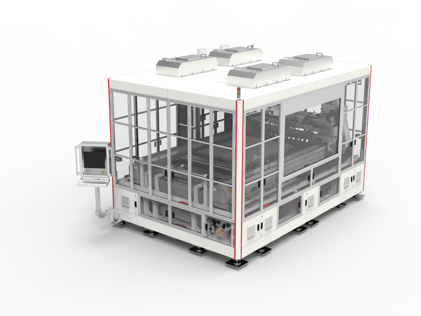 Mass Production Coating Equipment for Perovskite Films Slit Coating Precision Fluid Supply High-Speed Air-Floating Traveling Mechanism for Perovskite Solar Cell Production