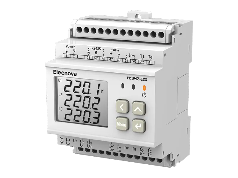 PD194Z-E20 Three-phase Multi-functional Power Meter with Power Quality Monitoring for Intelligent Distribution Systems
